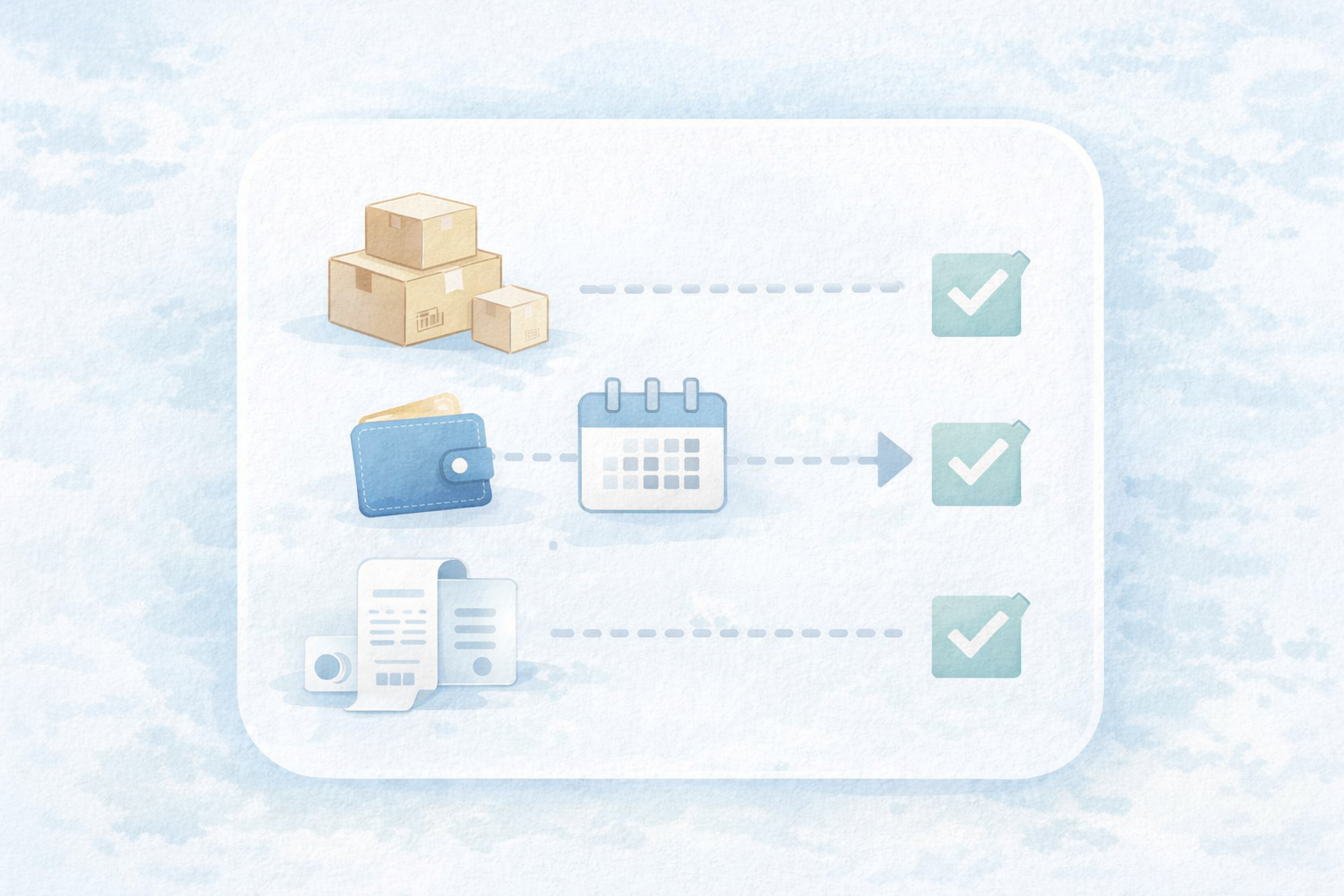 物販の3つの混乱(在庫・入金ズレ・証憑)